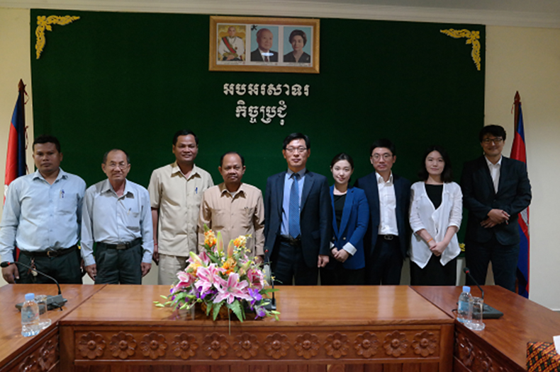 The visit to Cambodian labor-related organizations